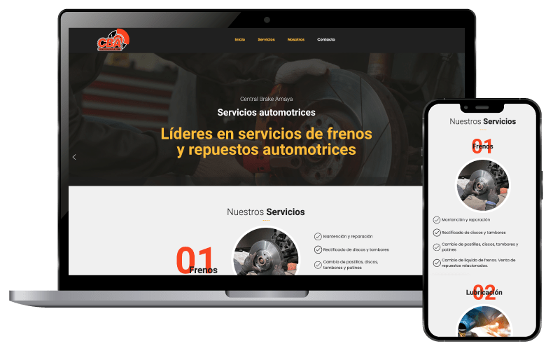 ejemplo sitio corporativo