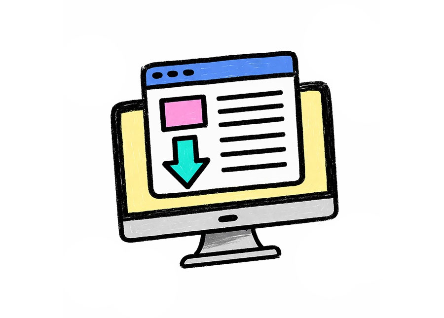 landing page